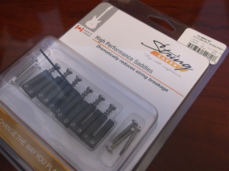 NEW Graph Tech String Saver PS-8002-R0 Saddles For Strat Elite, Offset Right