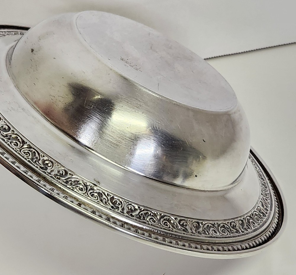 Reed & Barton Large Round Serving Bowl 1201