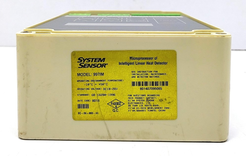 System Sensor 997/M Microprocessor of Intelligent Linear Heat Detector