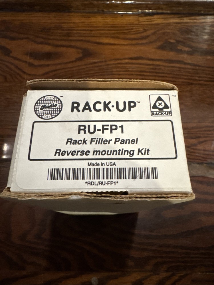 Radio Design Lab Rack-Up RU-FP1 Rack Filler Panel Reverse Mounting Kit