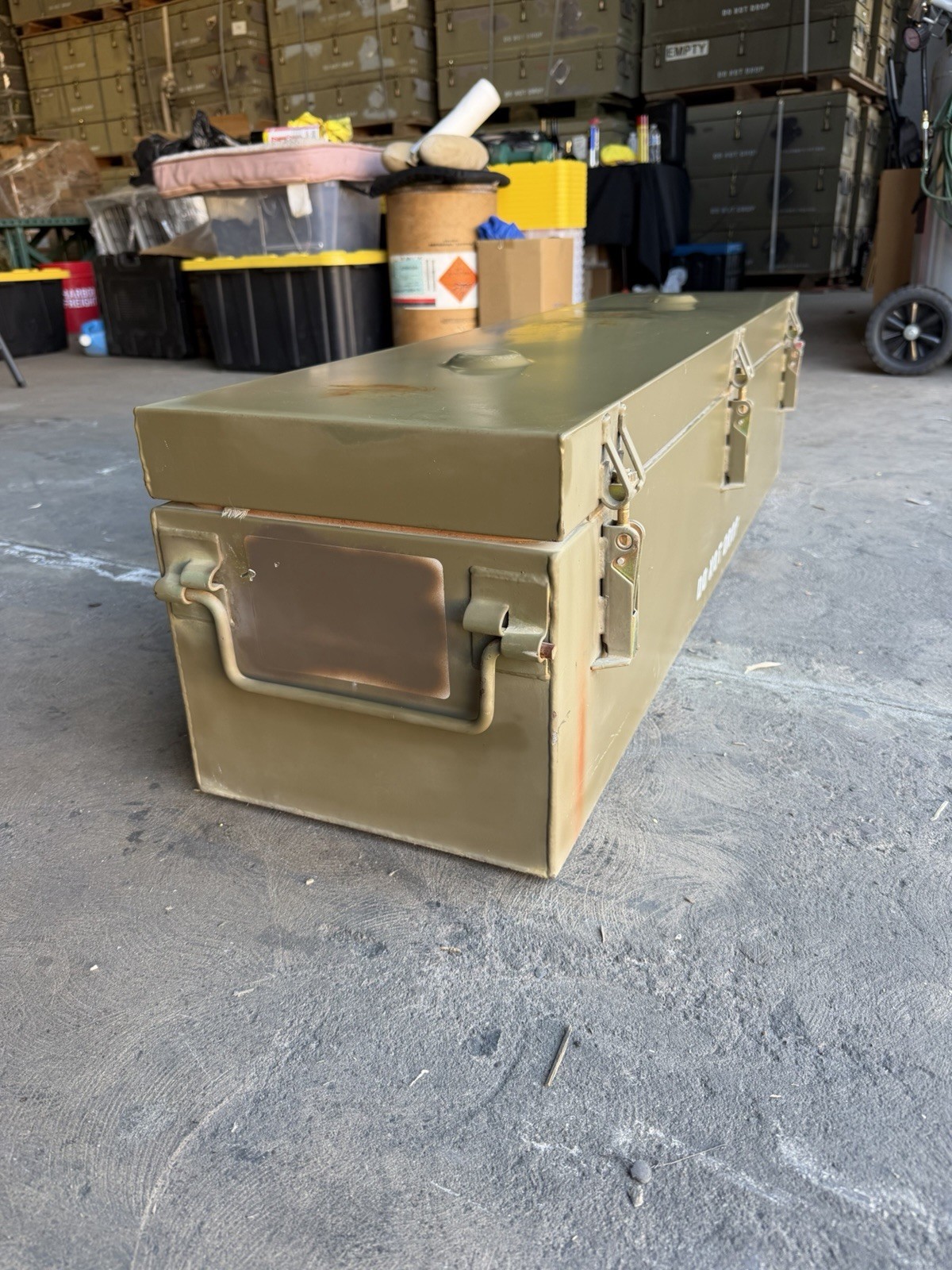 CNU 317/3 Military Surplus Missile Part Container