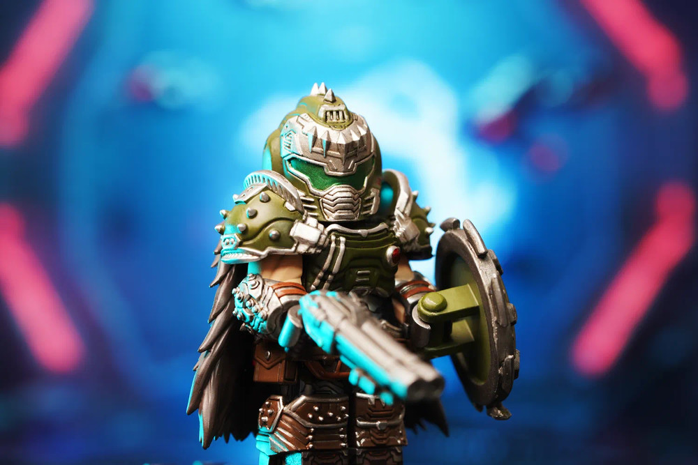 Custom Molded Figurine Accessory  - Doom Slayer Doomguy