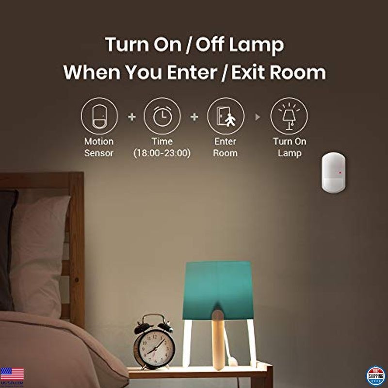 BroadLink S3 Smart Motion Sensor - Wireless PIR for Home Automation & IFTTT