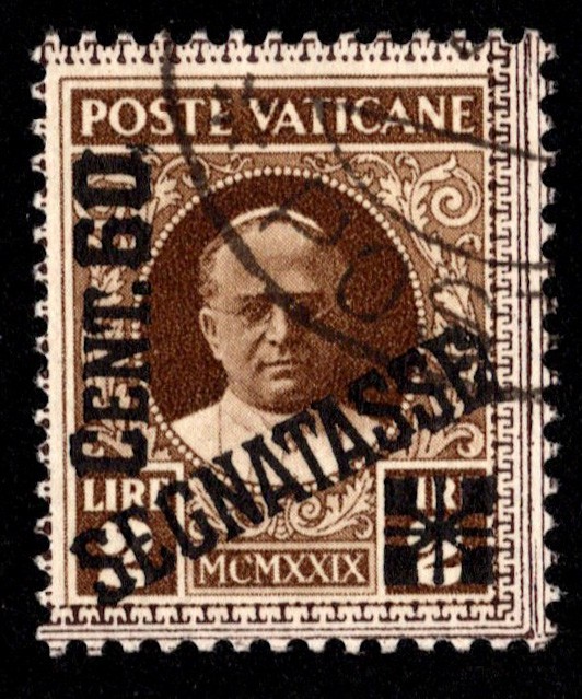 Vatican City Scott J5 Used.