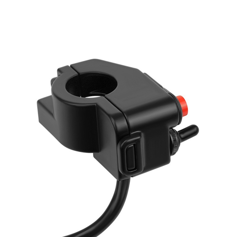 Motorcycle Switches Handlebar Switch Headlight Button 12V ABS Aluminum
