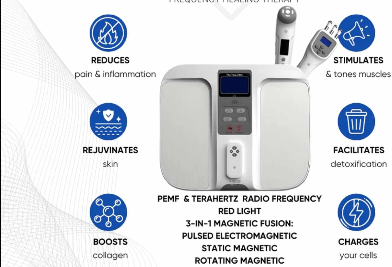 OlyLife Tera-P90+ PLUS Terahertz and PEMF Frequency Device Ships from USA!