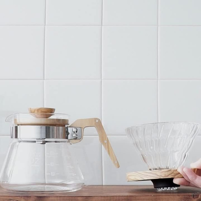 V60 Olive Wood Coffee Server, 400Ml
