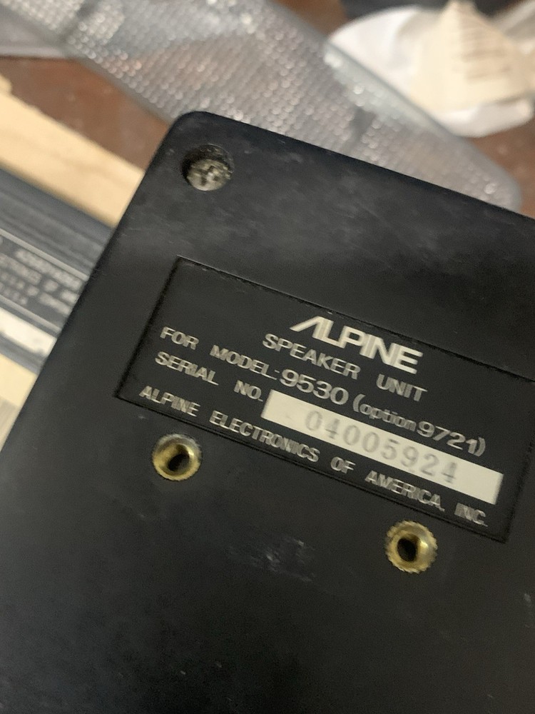 Alpine 3650 Electronic Active Dividing Network
