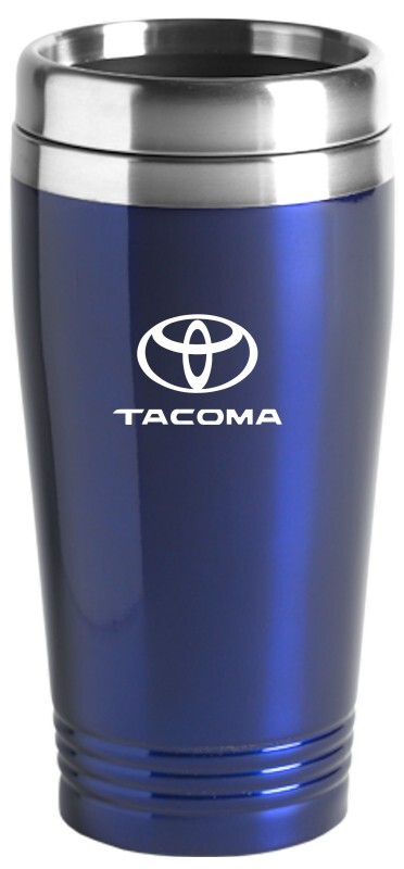 Toyota Tacoma Blue 16oz Stainless Steel Tumbler Travel Mug Official Licensed