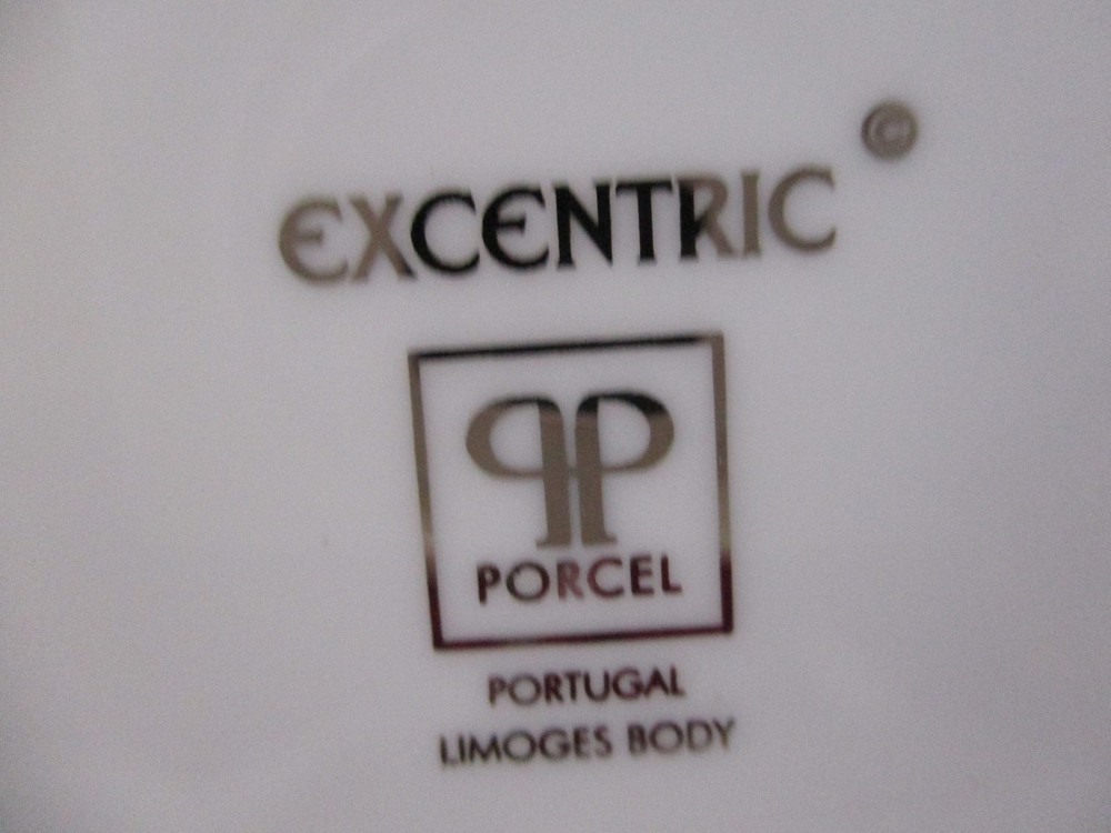 PORCEL EXCENTRIC SALAD PLATE 8 1/4" -1302H