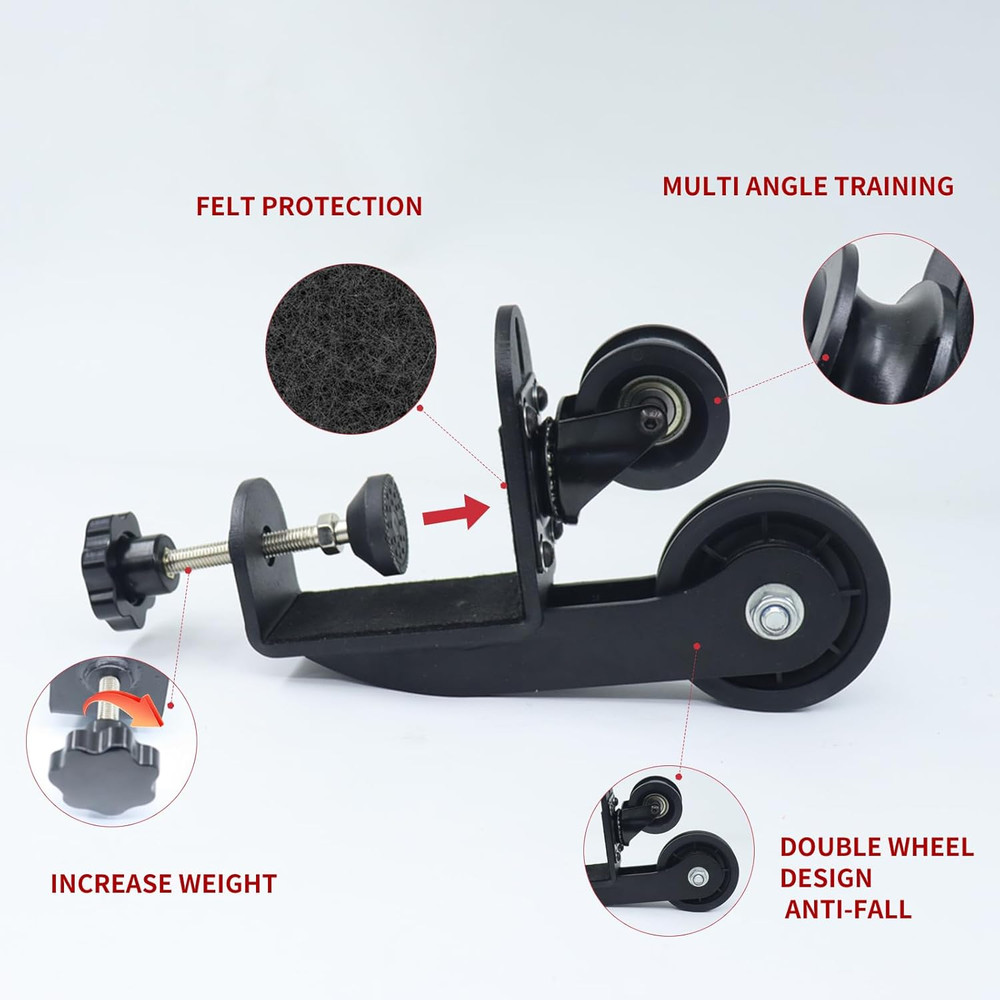 Arm Wrestling Training Pulley System Professional, Forearm Workout Table Equipme