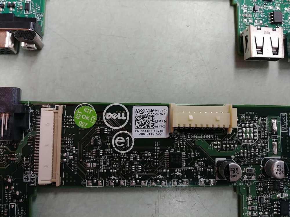 (2) Dell 64TC3 PowerEdge R520 Front Panel Board 064TC3