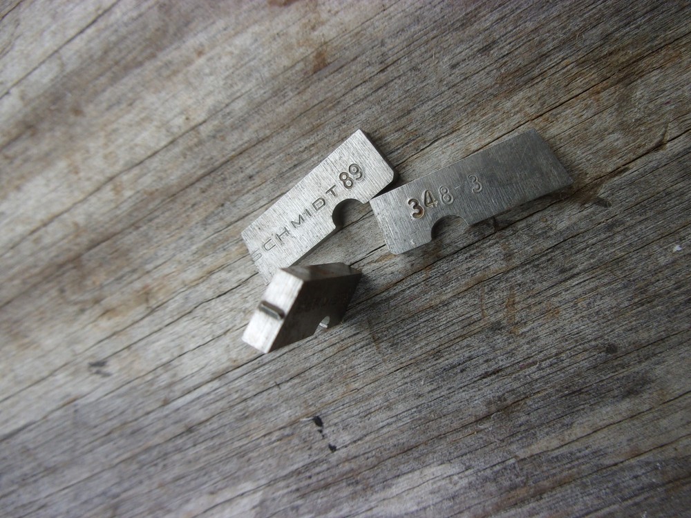Figure "-" Schmidt Embossing Stamper Dash Machine Nameplate Marking Tool Punch