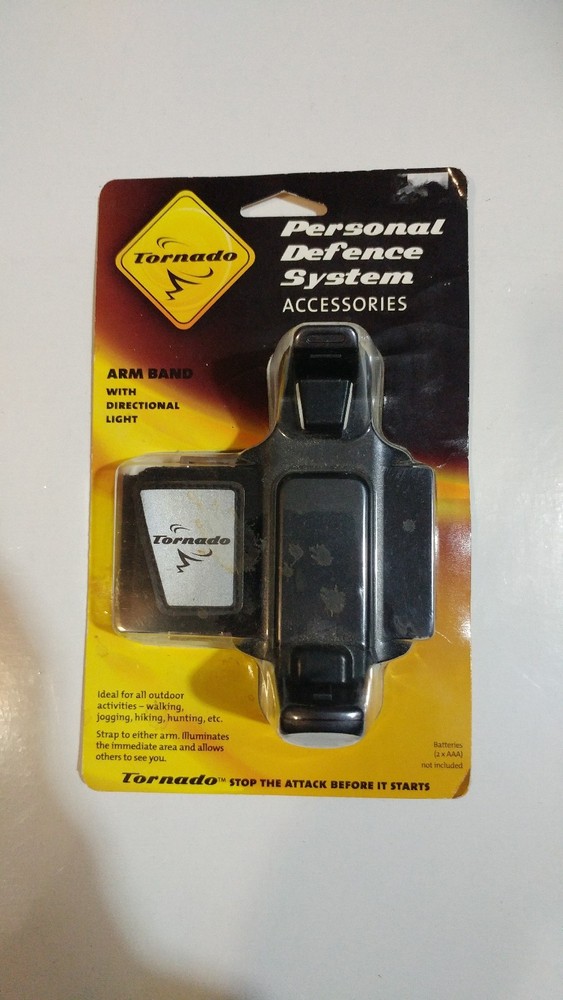 Tornado Personal Defence System Armband w/ Directional Light