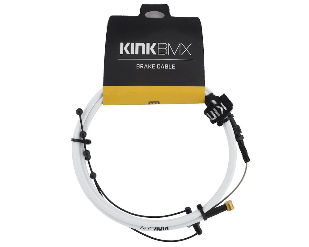 Kink 1-pc Brake Cable (White) [K1260WHT]