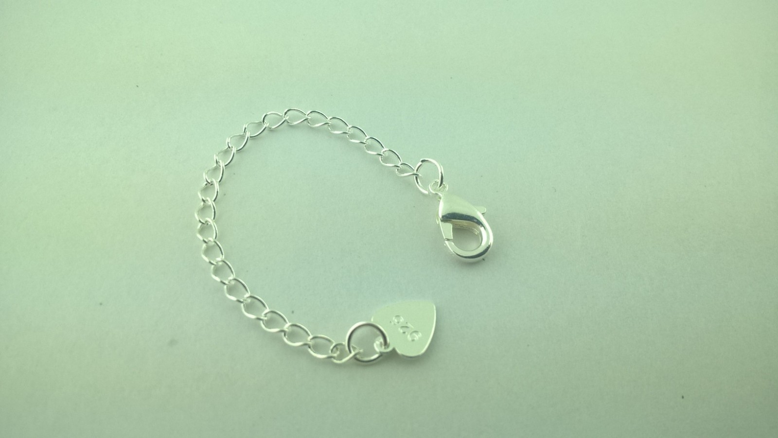 2.5" Chain extenders 925 Sterling Silver Extencion for Necklace or bracelet.