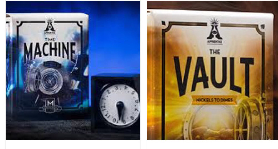 Apprentice Magic - The Mummy,Ghost,Vault & Time Machine All 4 Magic Tricks Boxed