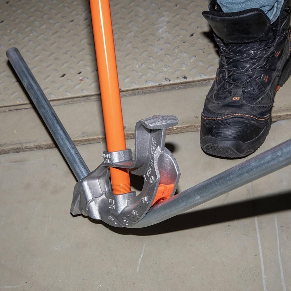 Precision Aluminum Conduit Bender with Interior Hook Surface for Stability