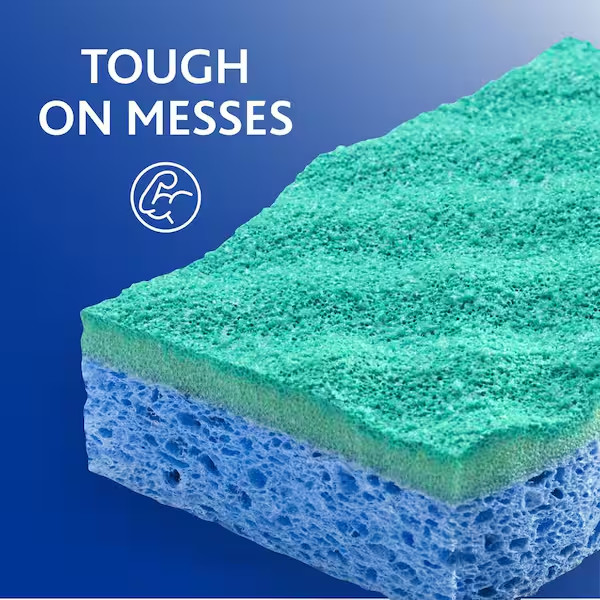 O-Cedar Multi-Use No Scratch Scrunge 8 Scrunge Sponges
