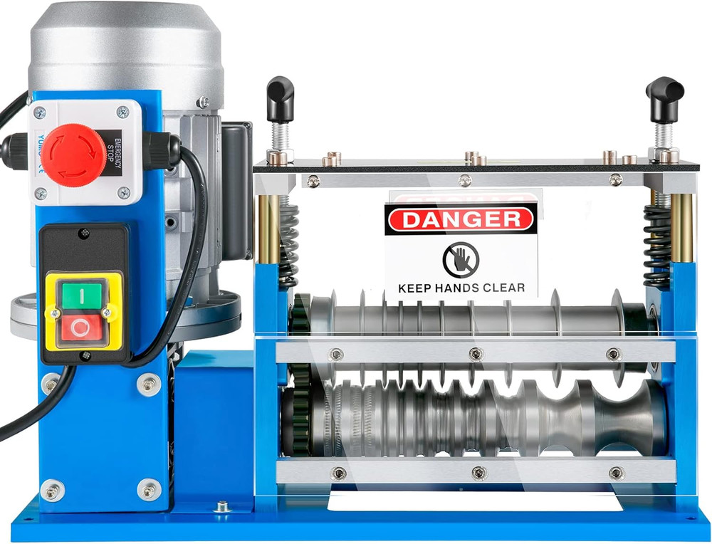 Electric Wire Stripping Machine, 370W 0.06" - 1.5" Automatic Motorized Cable Str