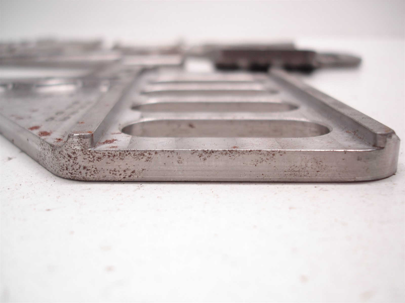 22 NASCAR LOWER CONTROL ARM STEEL MOUNTING BRACKETS / PLATES FOR ECCENTRIC SLUGS