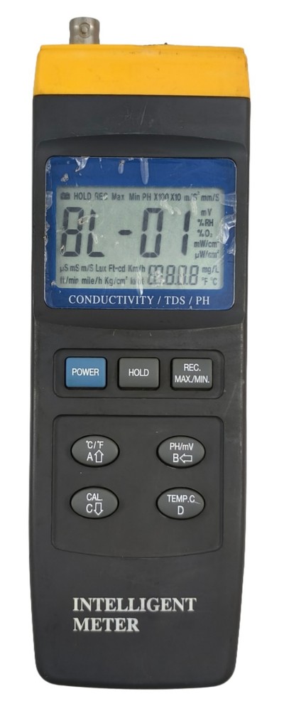Lutron Conductivity / TDS / PH / Temp Intelligent Handheld Digital Compact Meter