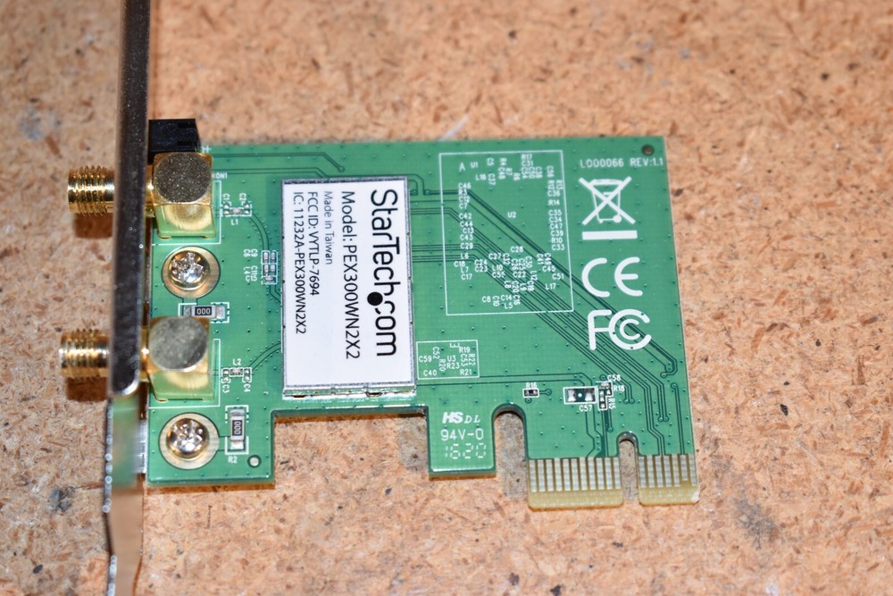 STARTECH PEX300WN2X2 Standard Profile PCIe Wireless N Adapter WiFi