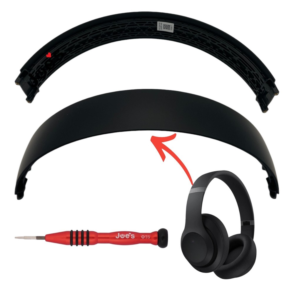 Original OEM Replacement Headband Arch Beats Studio Pro Headphone (Black) + T5