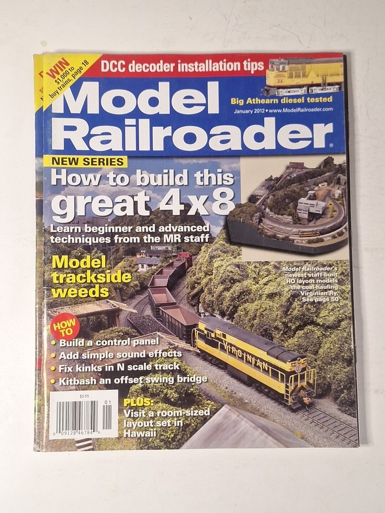 Model Railroader Magazines Lot - 11 Total Magazines!