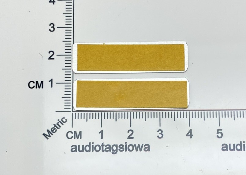 Infinity Reference Speaker Badge Logo Custom Made Satin Silver Pair