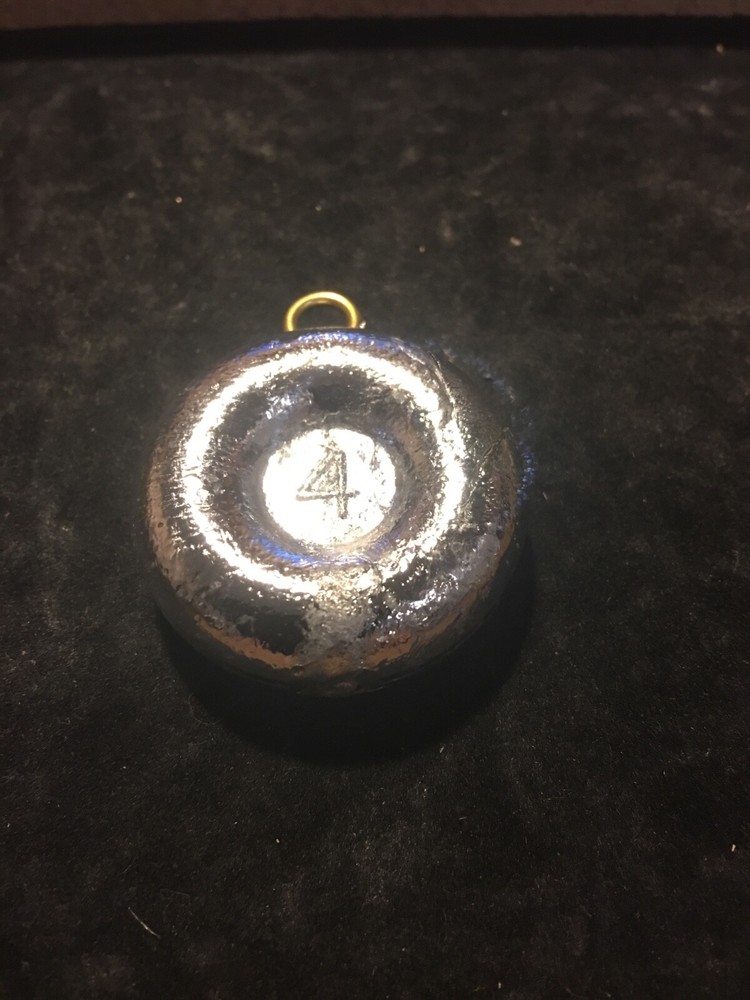 5  Pounds ( 20 ) 4OZ. RIVER SINKERS