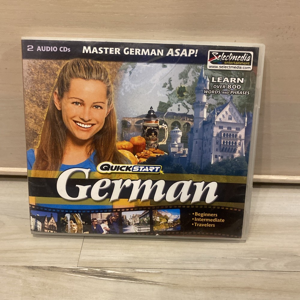 Quickstart Immersion German Language Tutorial PC Software Very Good