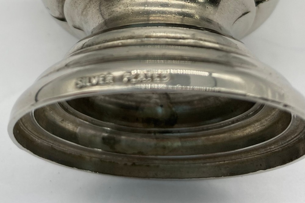 GRENADIER England Decorative Silver Plated Vase from the 1950's