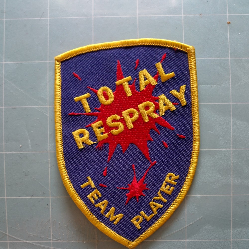 Total Respray Team Patch size 4.5x3