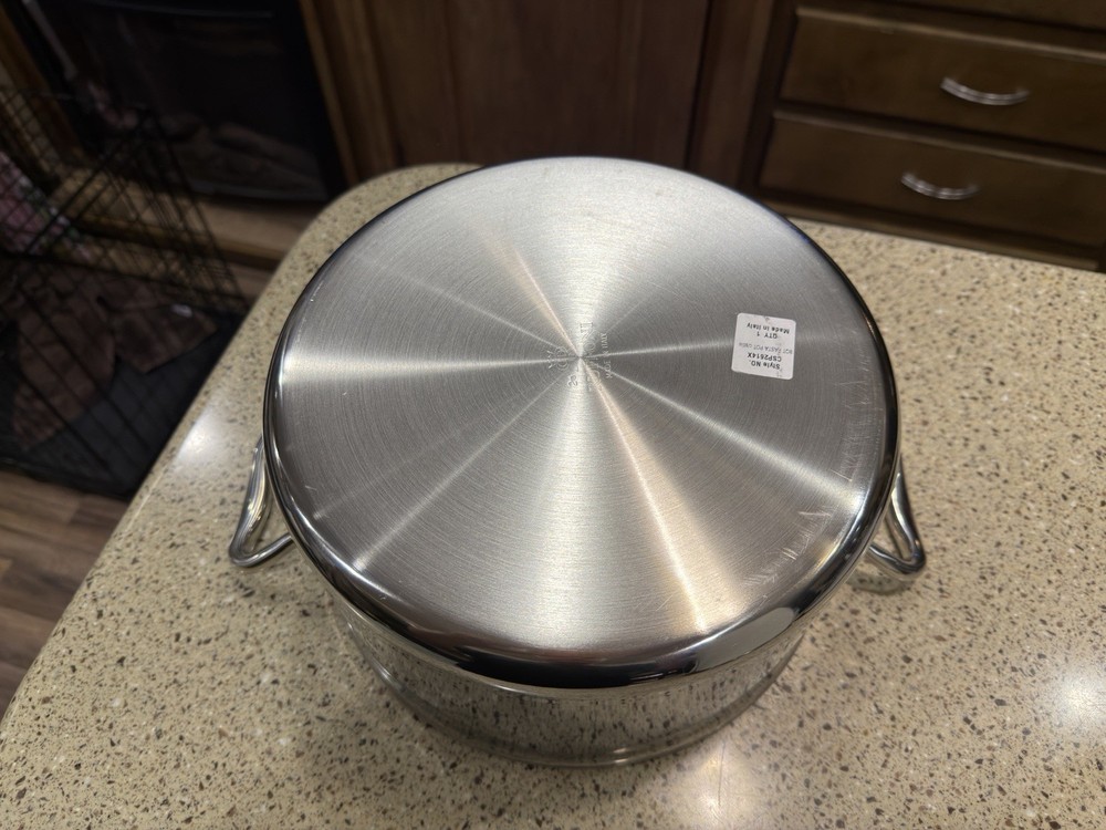RUFFONI PASTA POT 8QT WITH PASTA INSERT (CSP2614X)