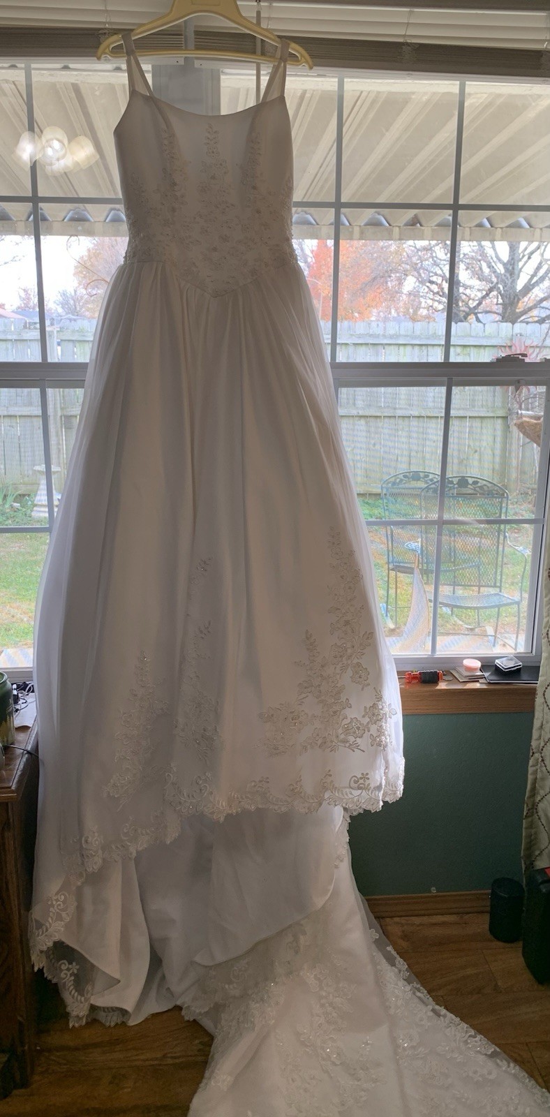 Vintage White Wedding Dress Bridal Originals Pearls Sequins Size 6 READ