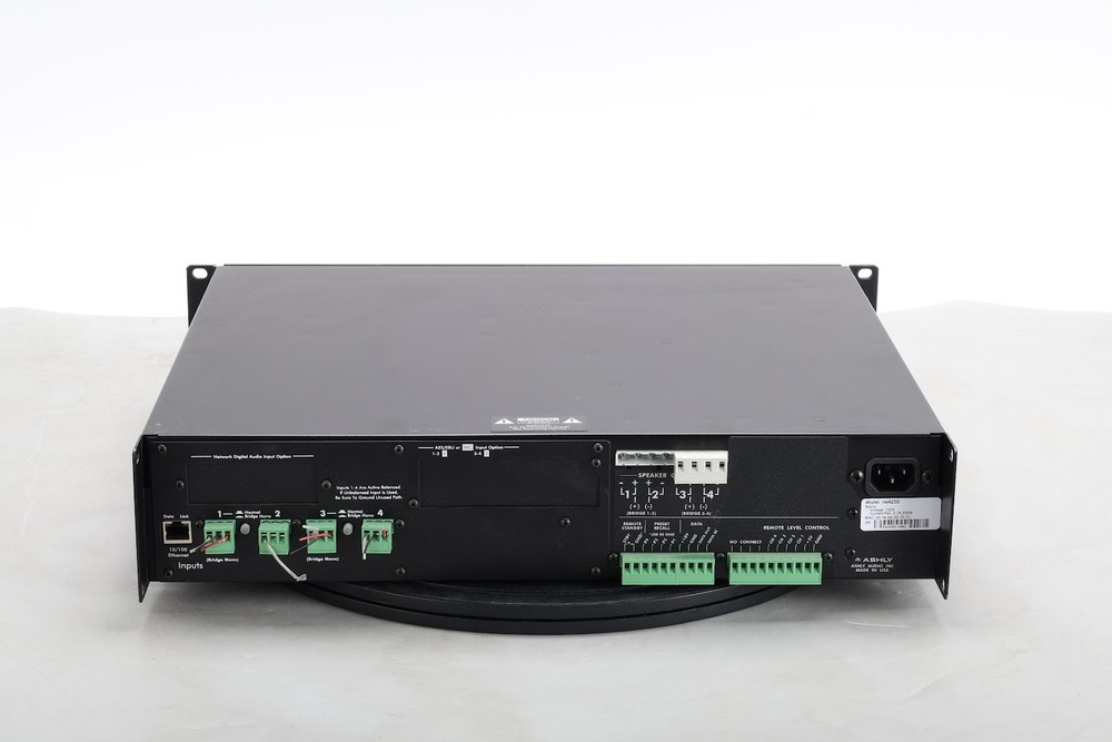 Ashly ne4250 4-Channel Network Enabled Amplifier - AS IS