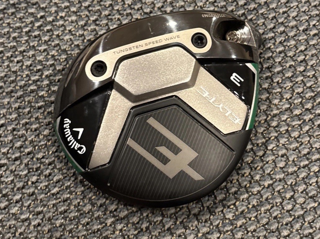 Callaway Elyte Fairway Wood Head Only 15* 3 Wood Head Only RH 3-WOOD ELITE 3W