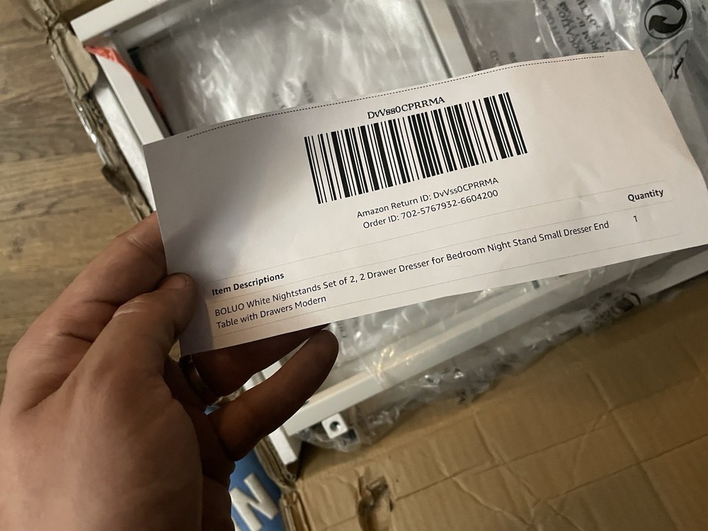 BOLUA White Night Stands