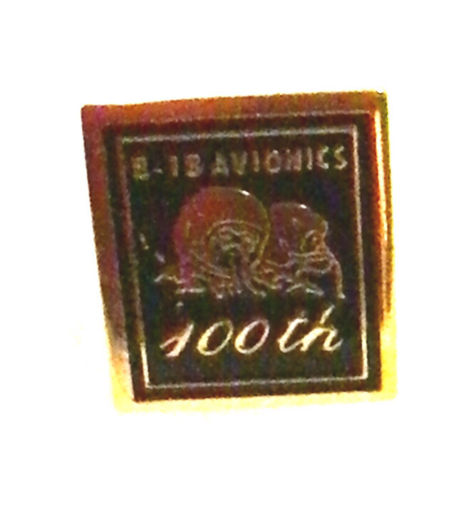 B-1B Avionics 100th Lapel Pin Lancer Bomber H3