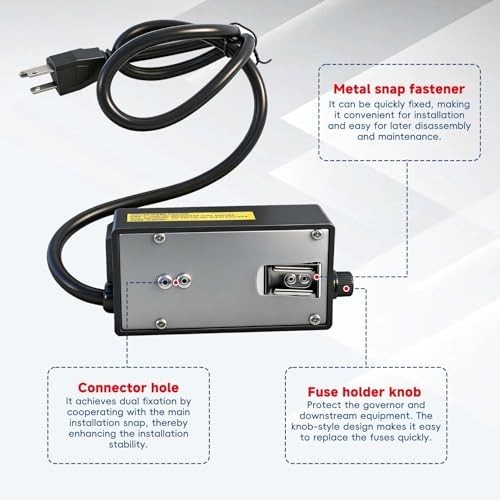 AC 120V Replacement for Router Fan Variable Speed Controller Electric Motor