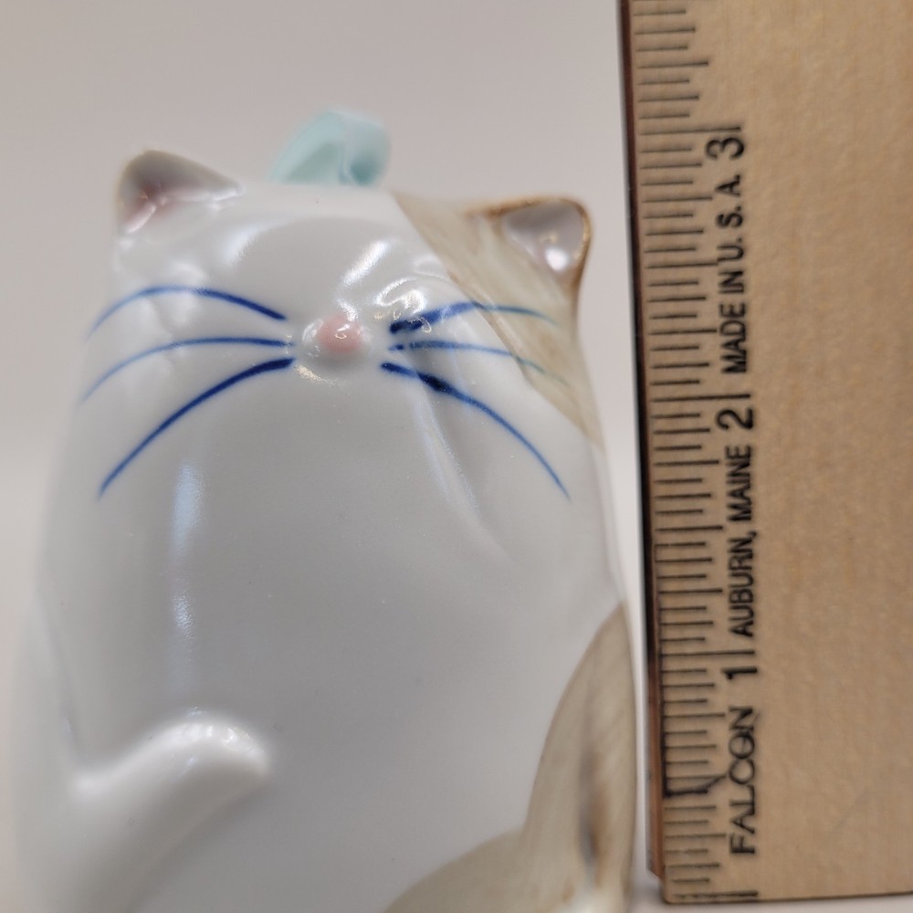 Ceramic Clay Hanging Cat Potpourri Holder 3" Empty
