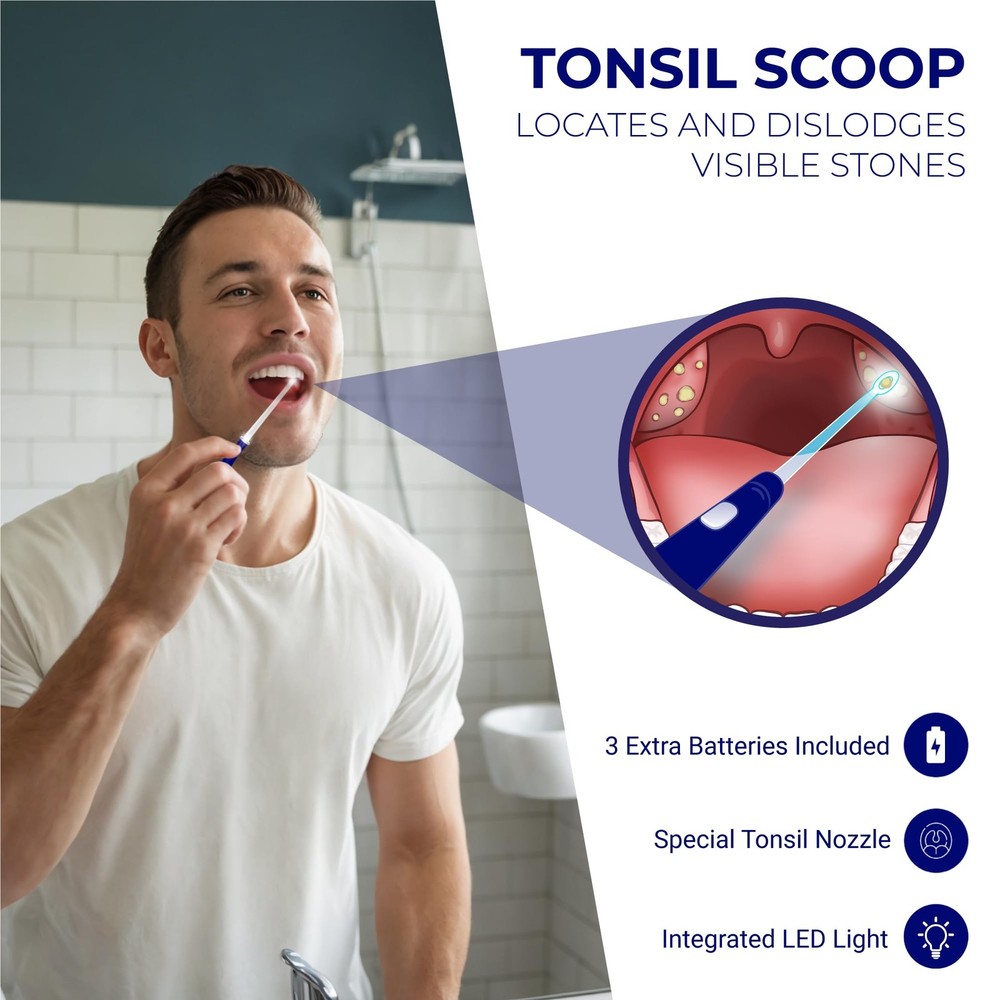 Oravix Tonsil Stone Vacuum, Remover Vacuum Suction, Tonsil...