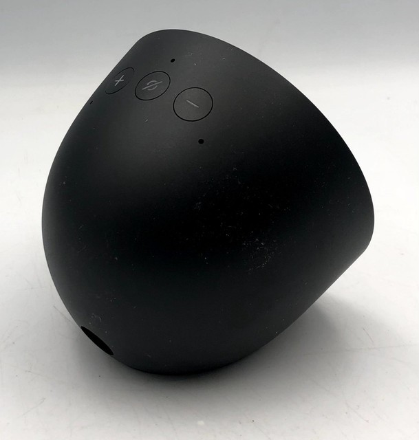 Echo Spot Smart Assistant Black Compact Voice Speaker Display