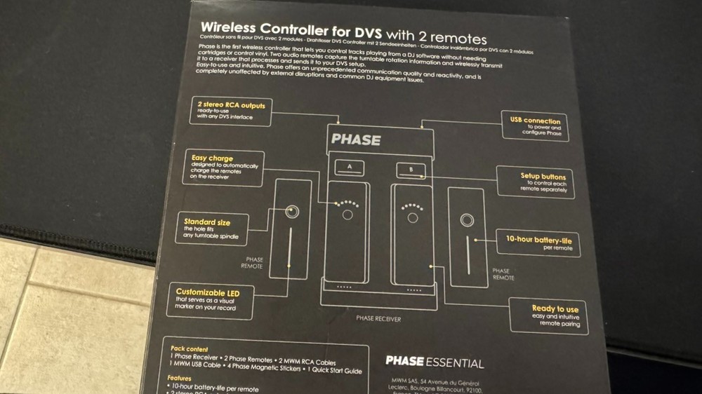Phase Essential DVS Controller with 2 Remotes (Used)