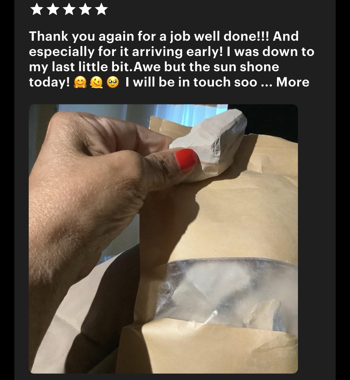 Clay | Calaba Chalk | Edible Clay | Kaolin | African White Chalk | 330g Pack