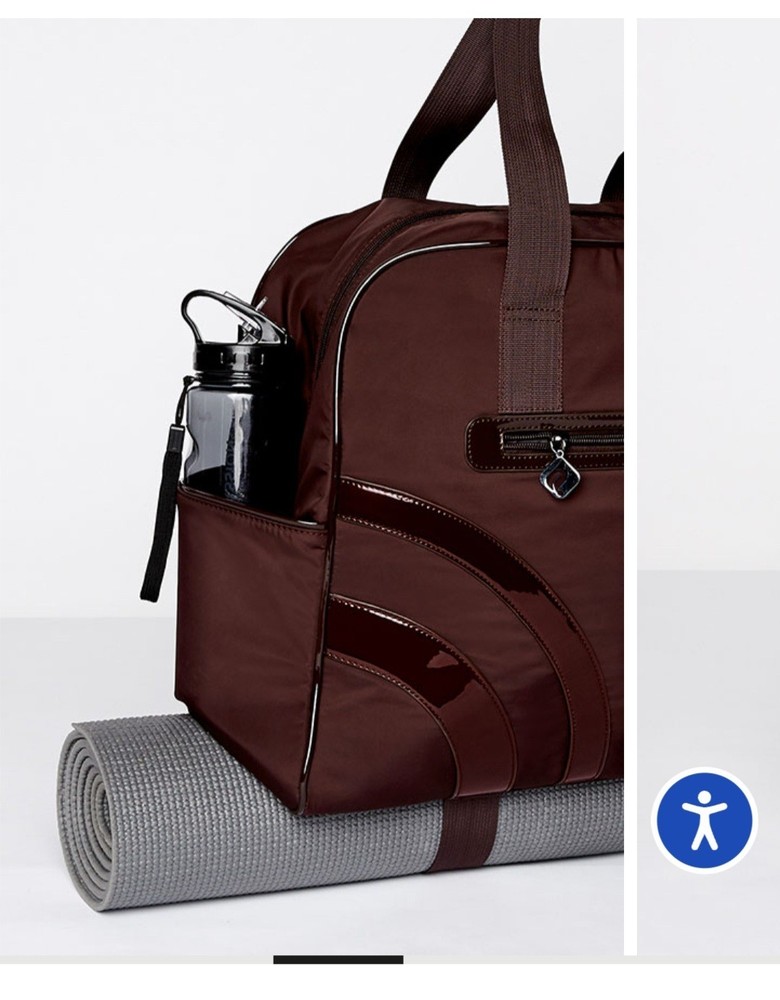 The Pace Gym Bag Fabletics Burgundy