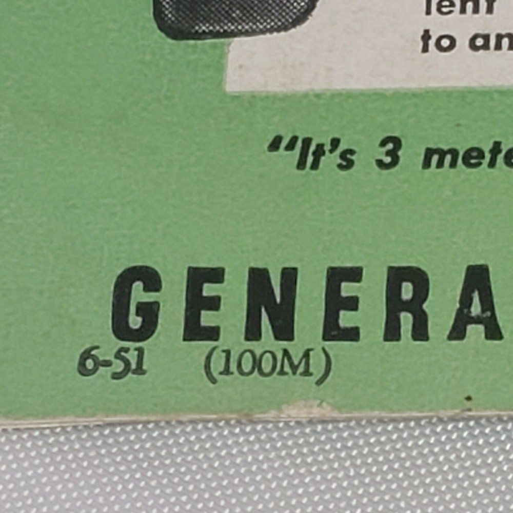 1950 GENERAL ELECTRIC Film Values, ready reference guide and Scale selector