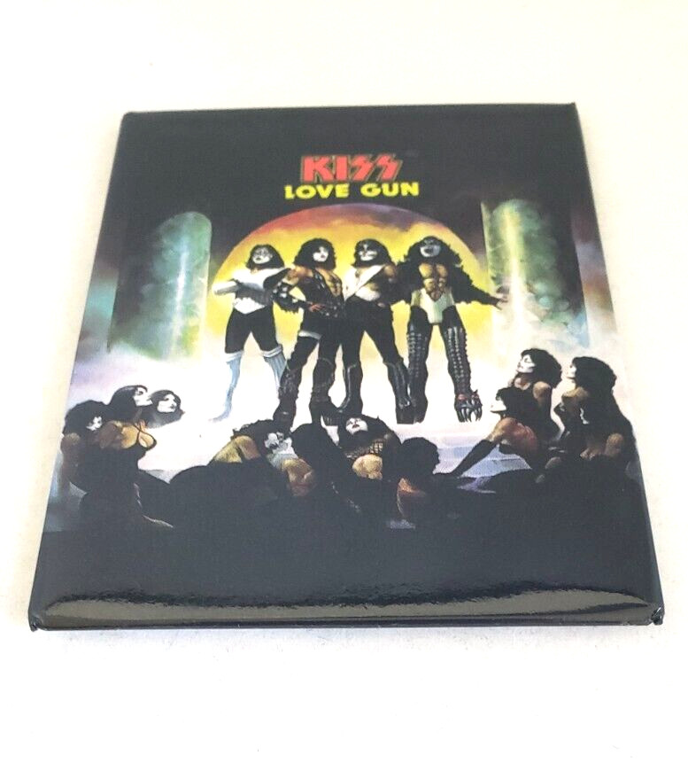 KISS Love Gun Magnet  Gene Simmons  2000 Kiss  Catalog   New  5386