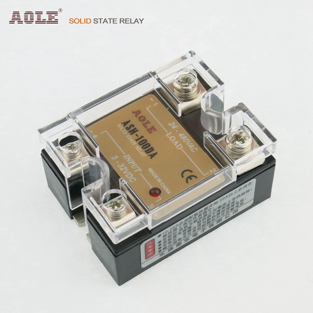 Solid state relay 24-480VAC ASH-100DA DC-AC